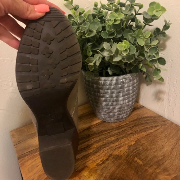 Ana Ocean Block Size 7.5 Taupe/Gray Booties - Picture 5 of 12